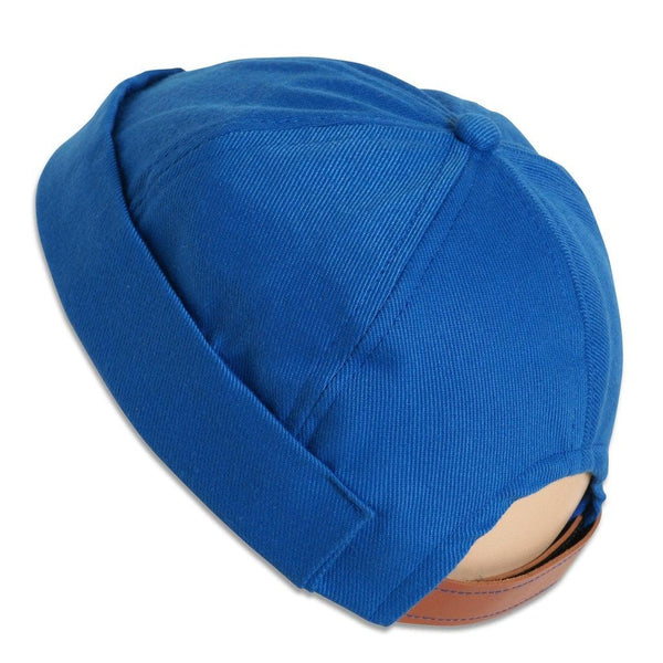 Blue - Brimless Docker Hat
