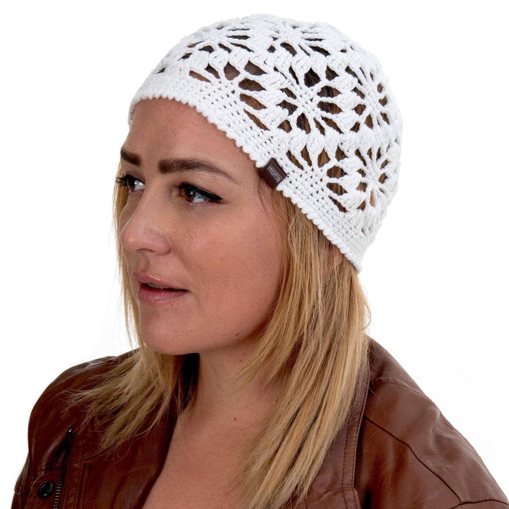 Handmade Open Knit Skull Cap Kufi Hat Made with Soft Bamboo