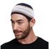 products/stretchy-cotton-skull-cap-kufi-hat-featuring-cool-designs-and-stripes-navy-blue-white-w-gold-stripes-kufi-skull-cap-30759117455555.jpg